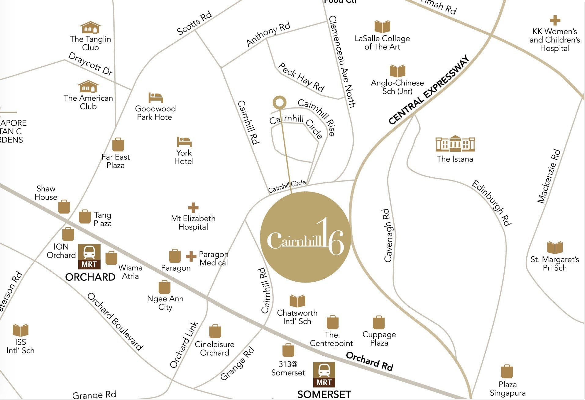 Cairnhill-16-Orchard Map