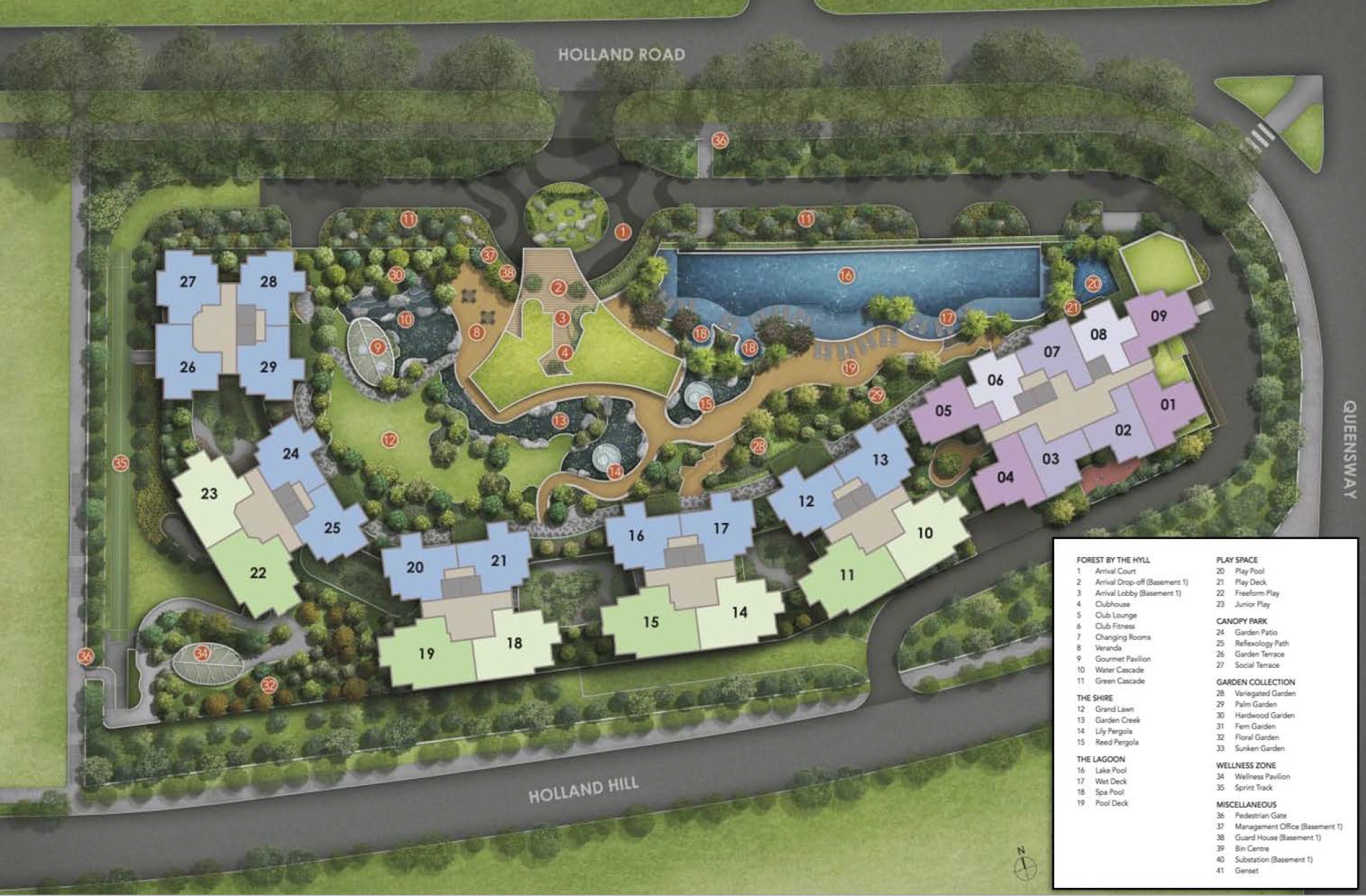 Hyll Holland Site-Plan