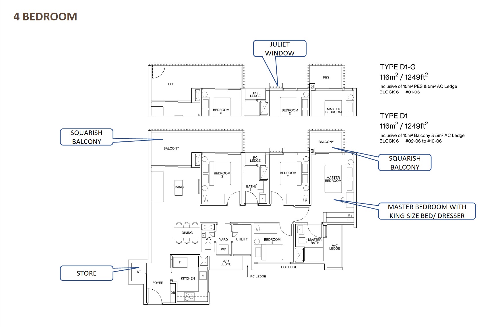 Ki-Residences-floor plan 4BR