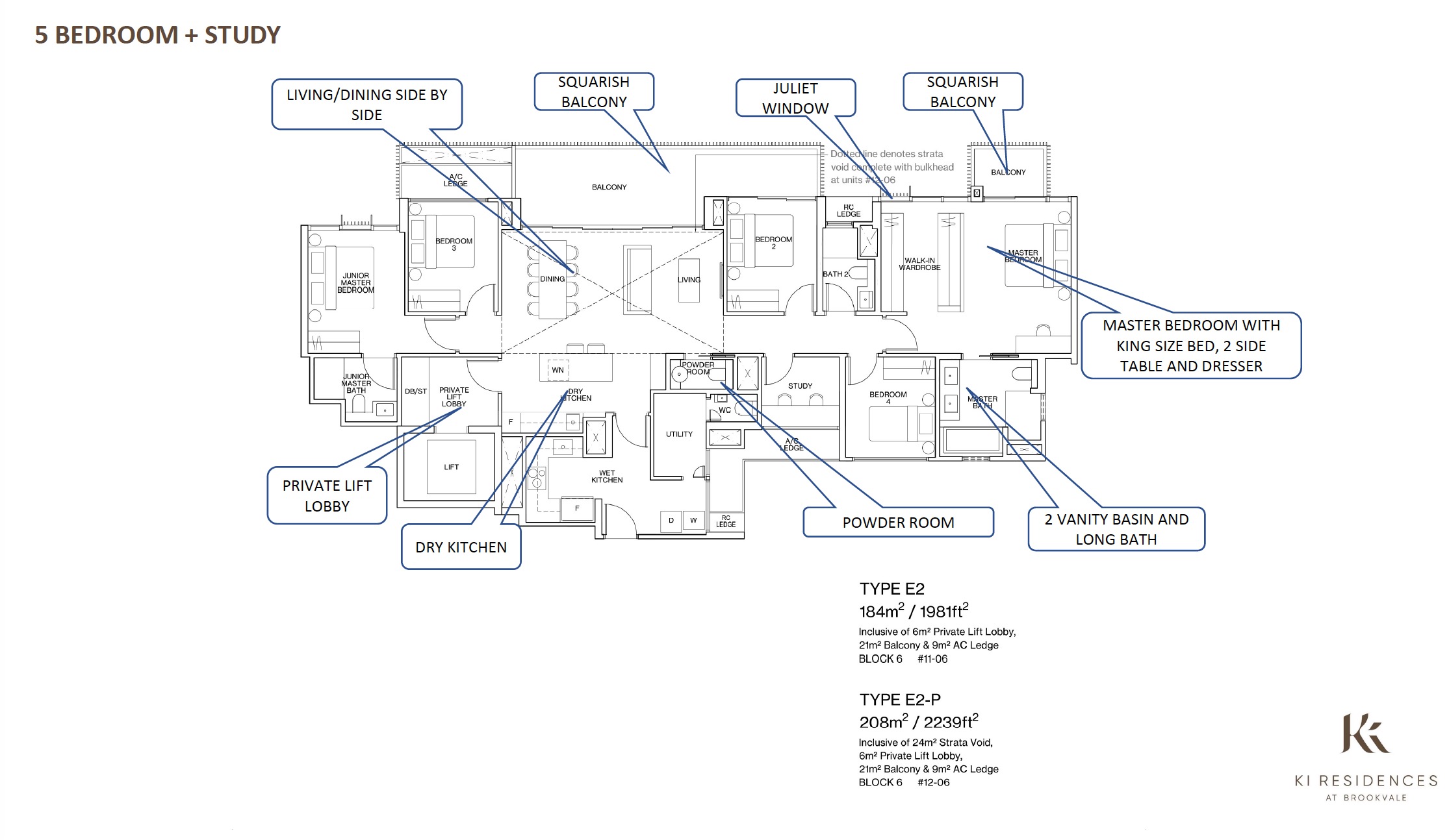 Ki-Residences-floor plan 5BR+S