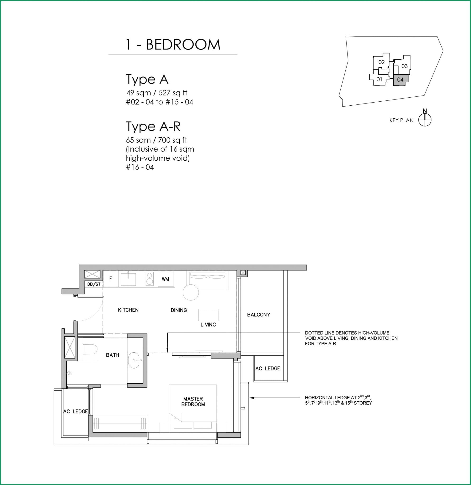 grange-1866-Floor Plan 1BR