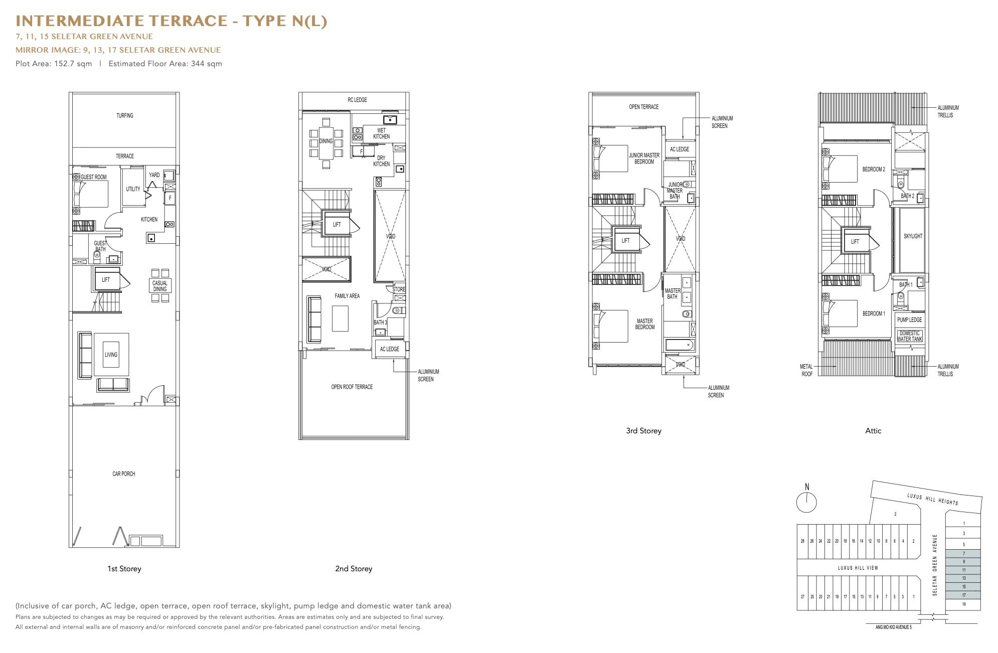 luxus-hills-contemporary - Intermediate Floor Plan 2