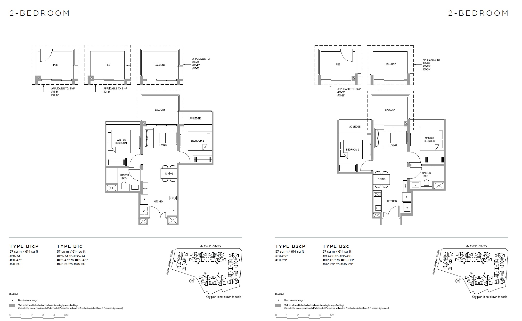 verdale-floor plan 2BR