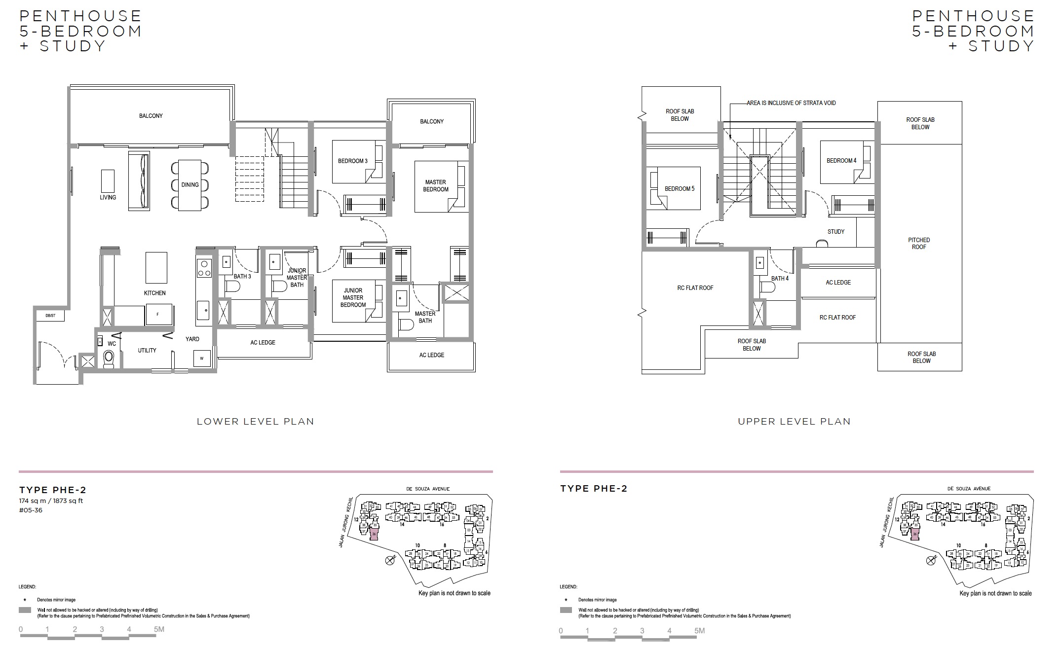 verdale-floor plan 5BR Penthouse - 2