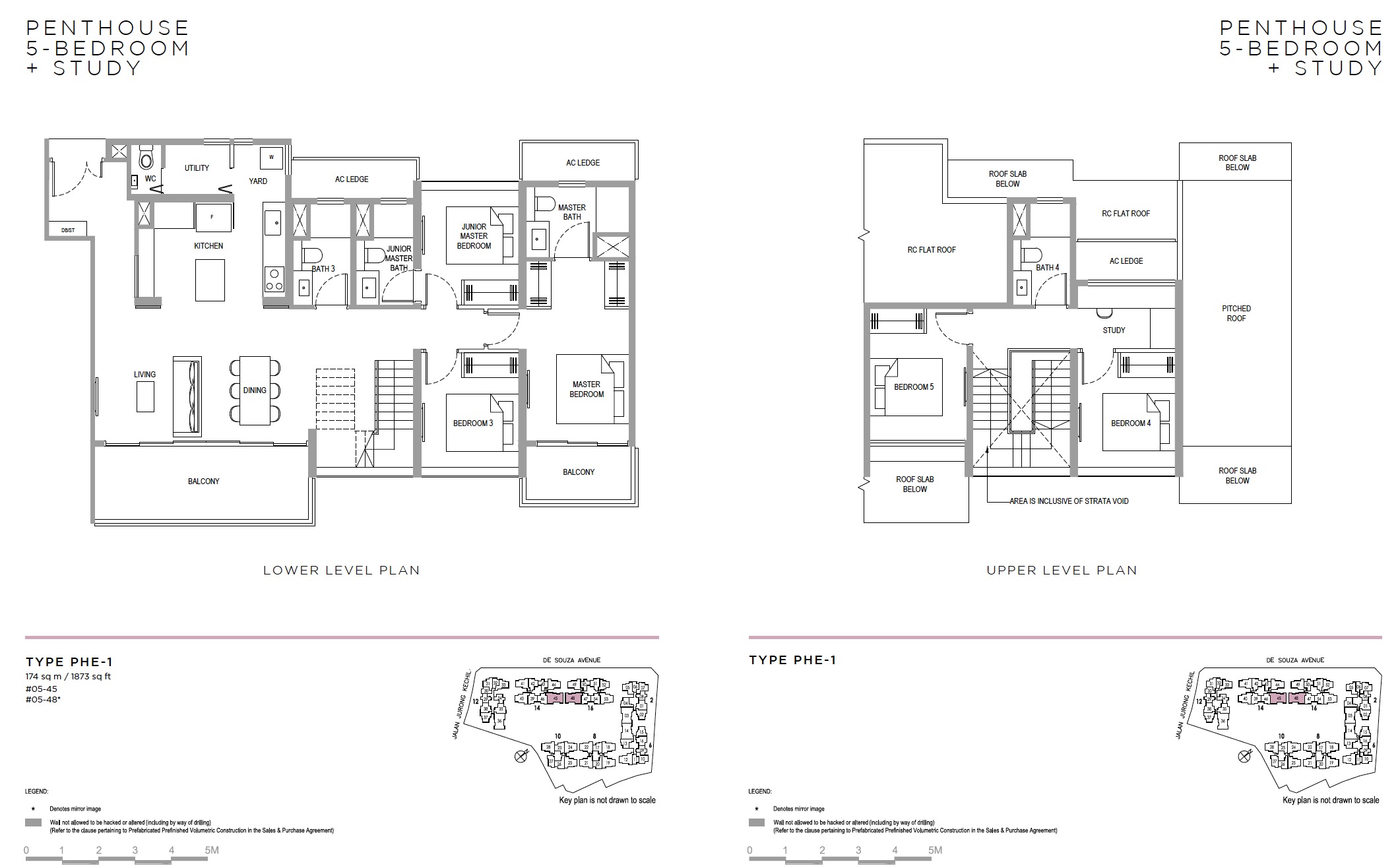 verdale-floor plan 5BR Penthouse