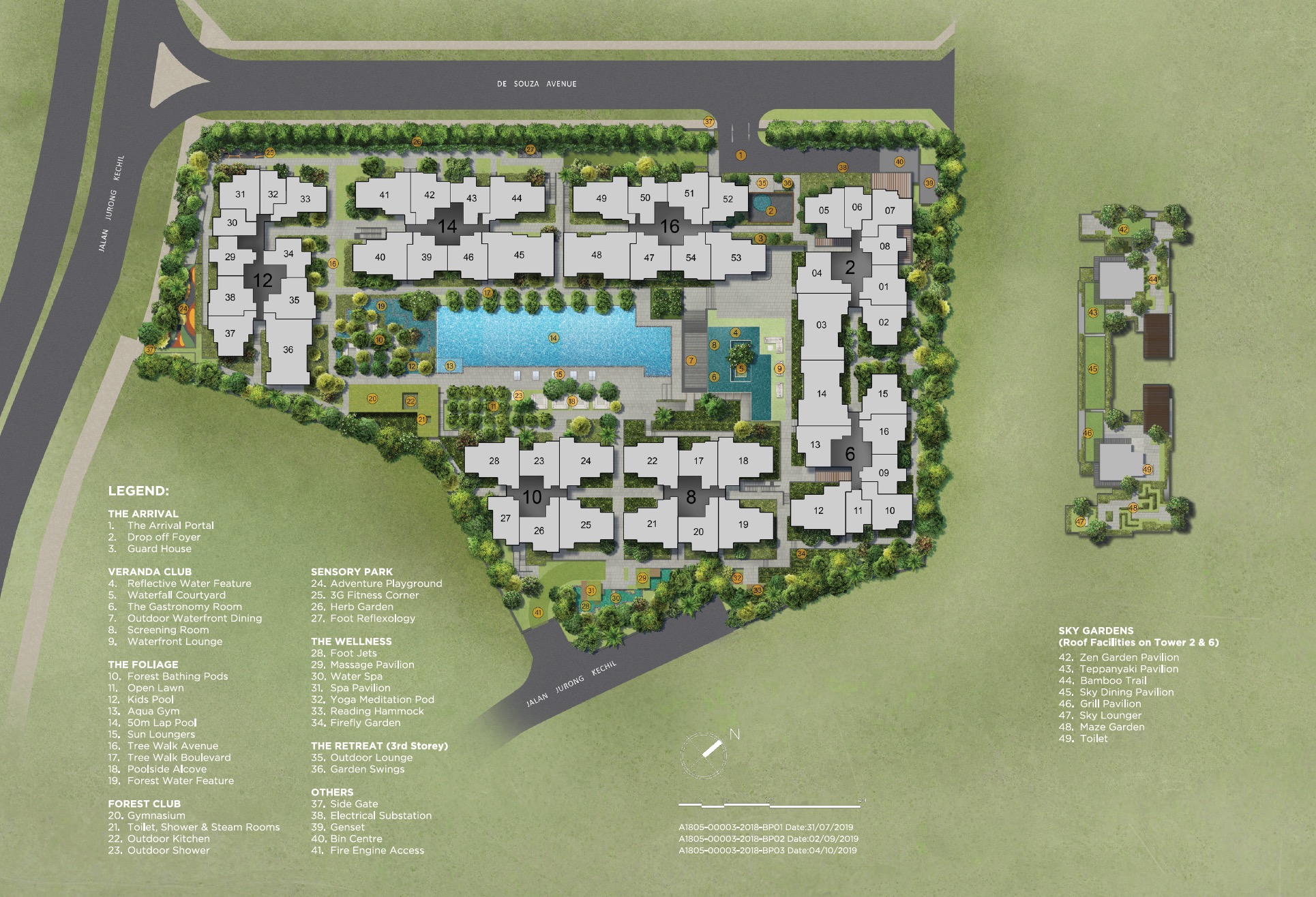 verdale-site plan