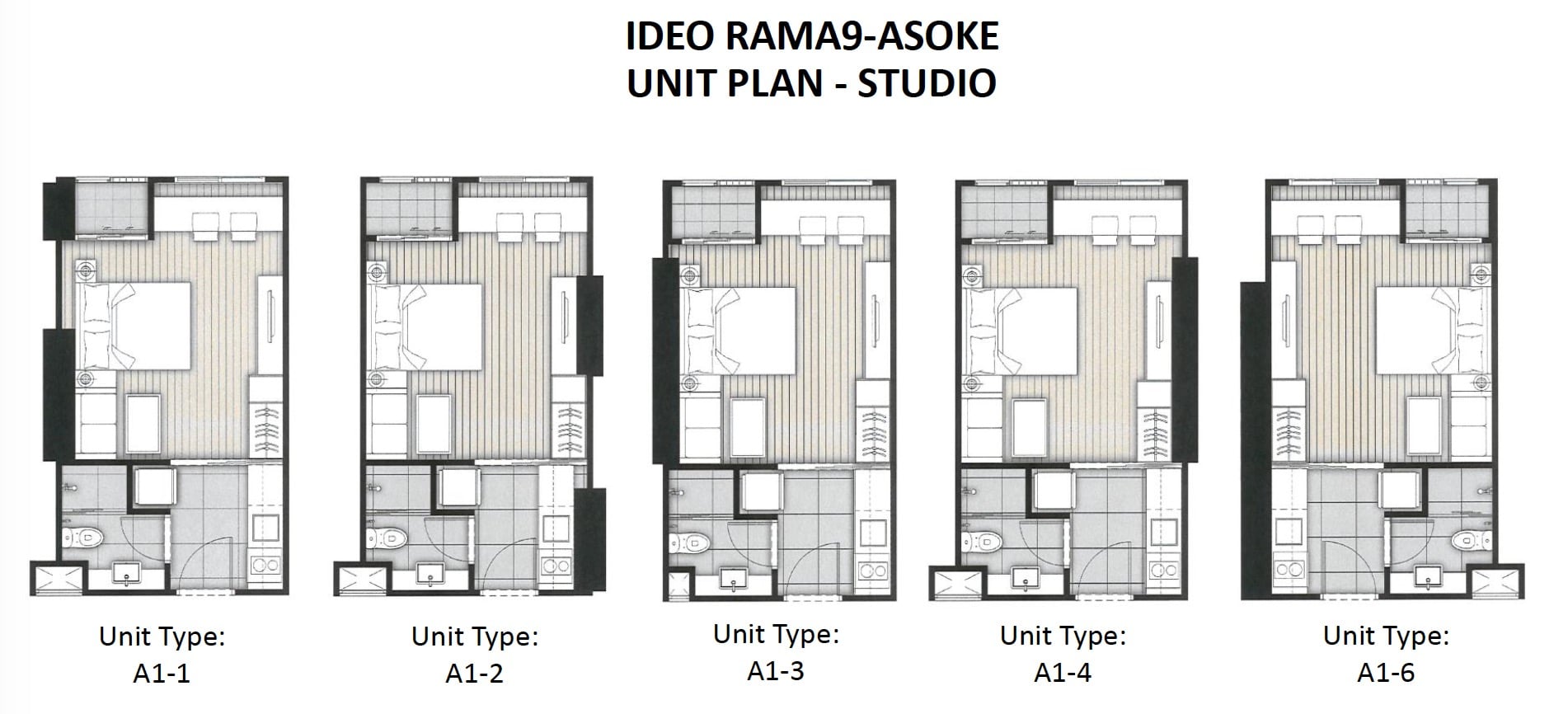 Ideo Rama 9 -Asoke Floor Plan Studio all