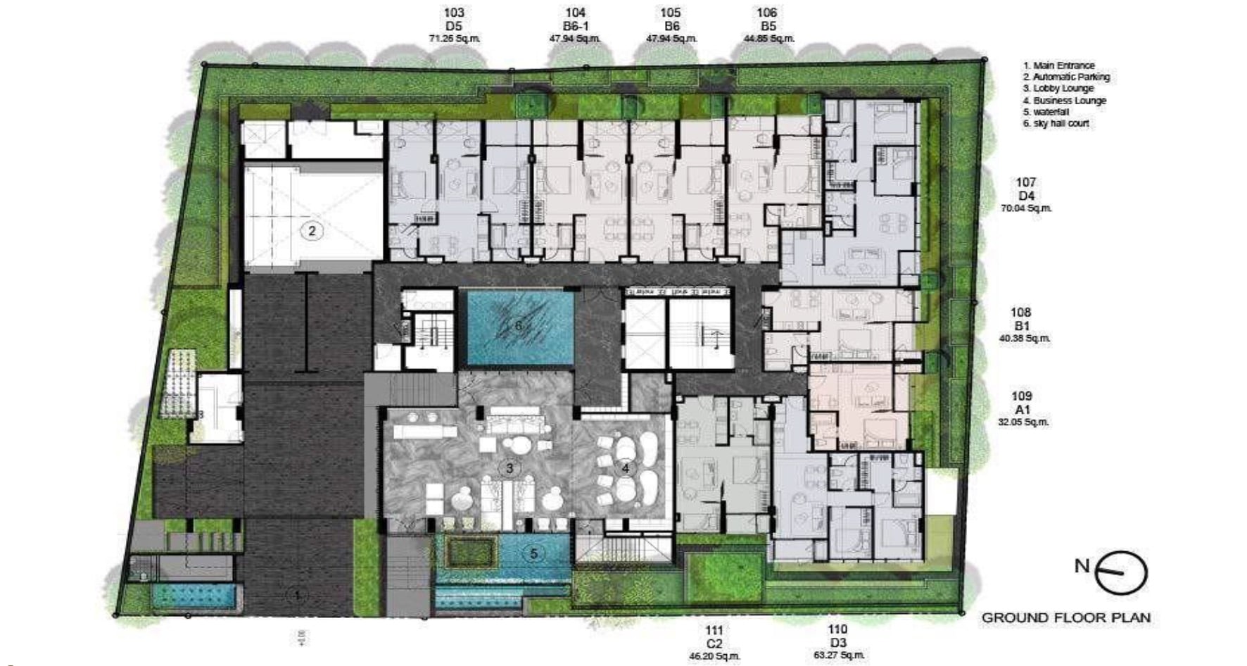 Walden Thonglo 8 - FloorPlan 1st