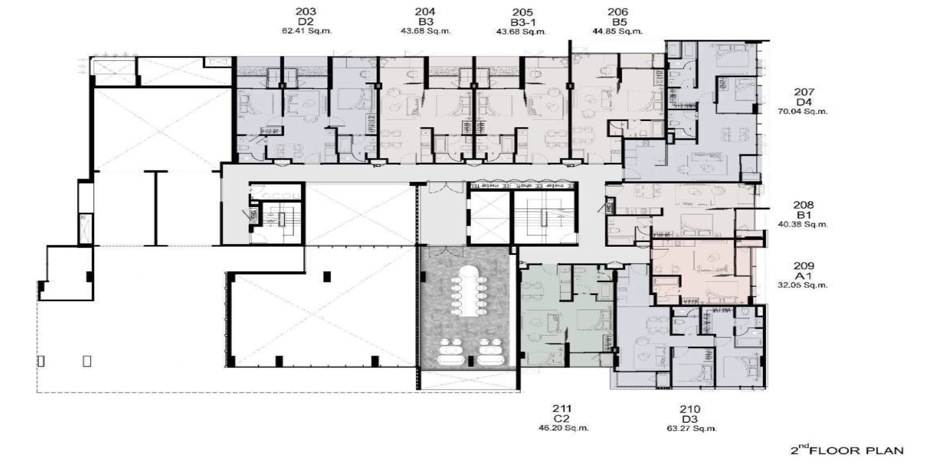 Walden Thonglo 8 - FloorPlan 2nd