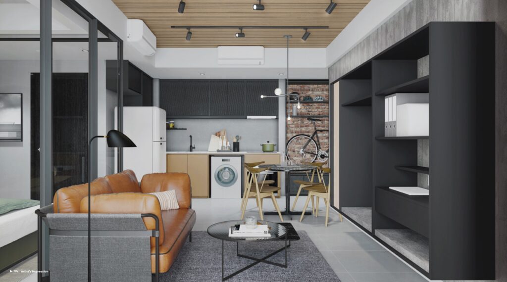 Noma-condo-guillemard-living space