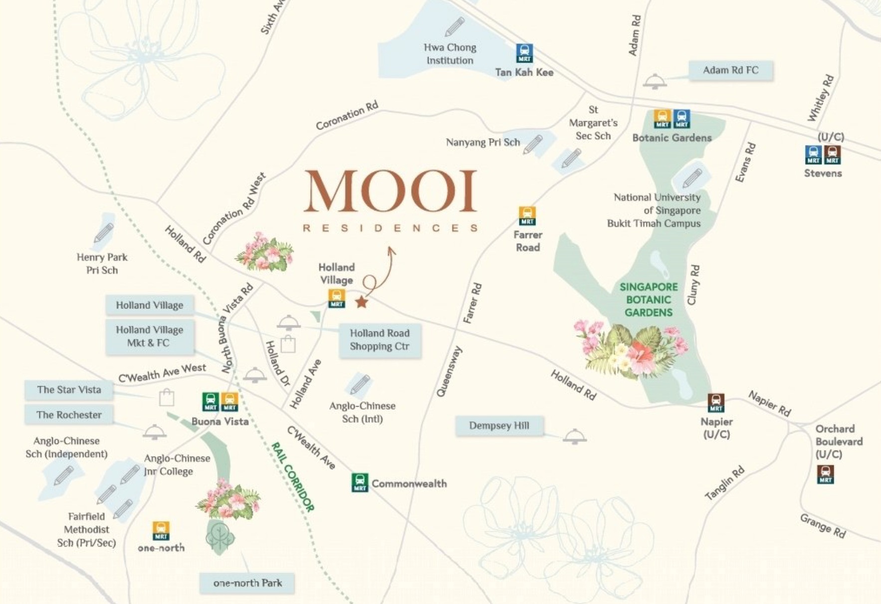 Mooi Residences Location 1