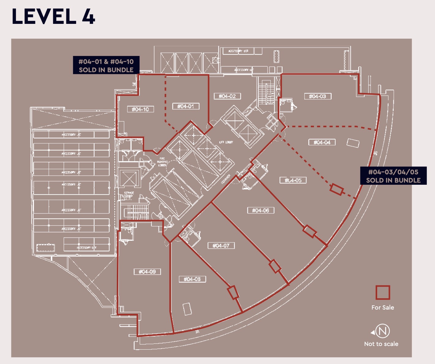 20 Cecil Street Offices Unit for Sales - level 4