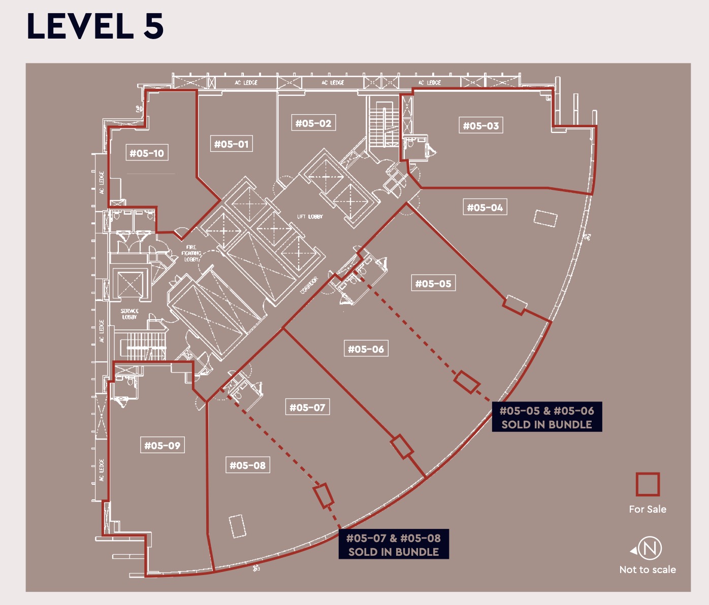 20 Cecil Street Offices Unit for Sales - level 5