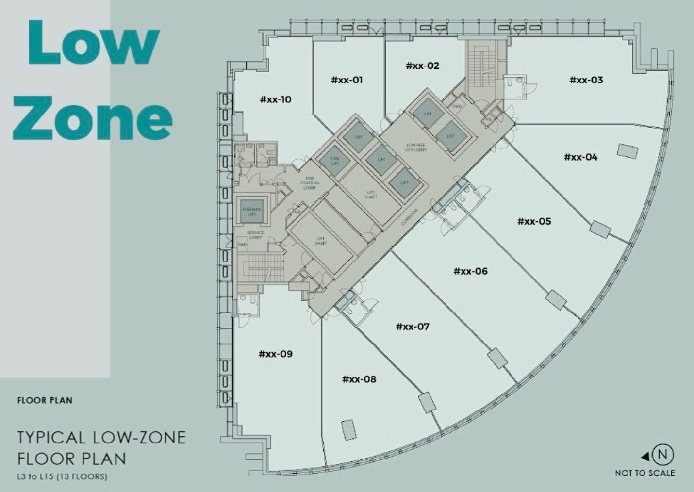 20 Cecil Street Site Plan Low Zone