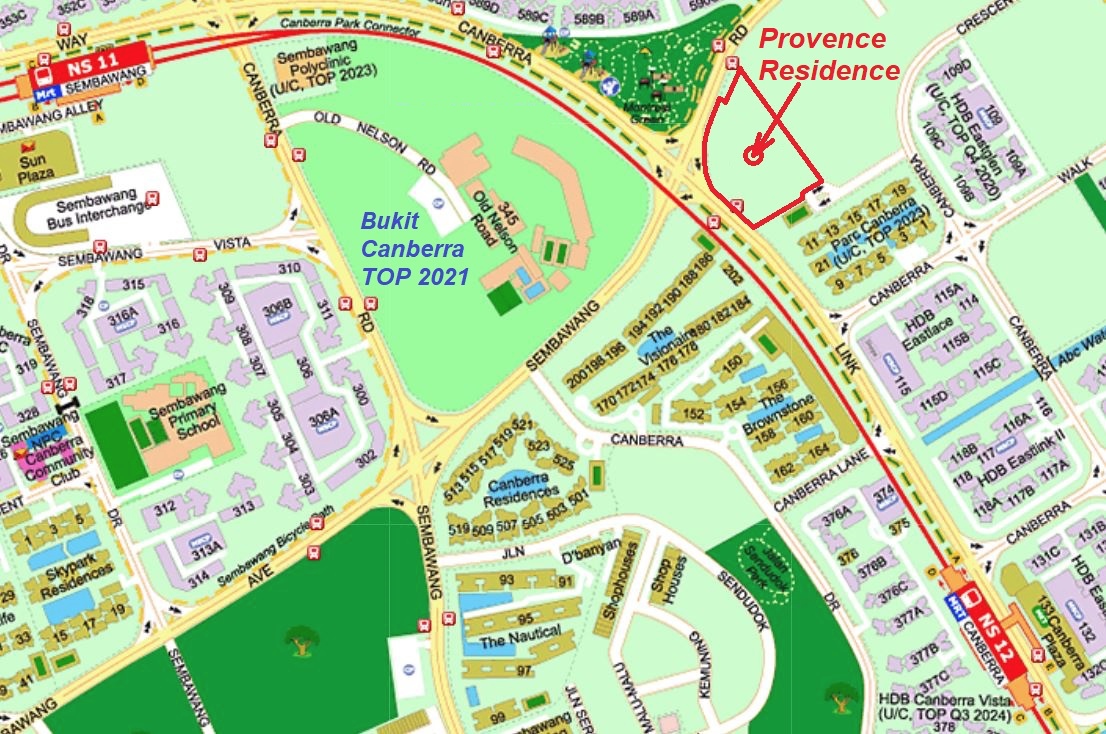 Provence-Residence-Location-Map