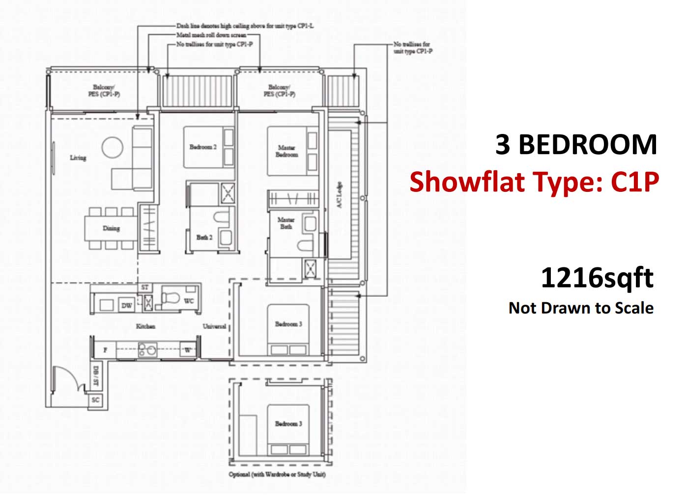 The-Reef-King’s-Dock-showflat 3BR