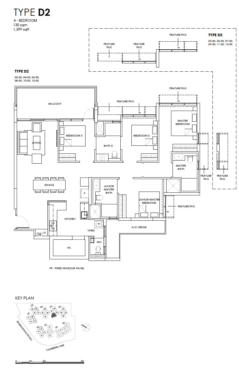 provence-EC-floor plan 3BR D2