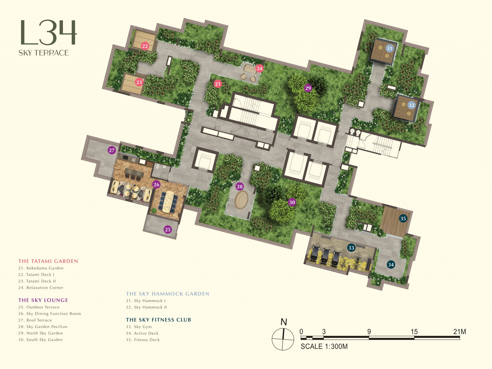 One Bernam Site Plan Level 34 new