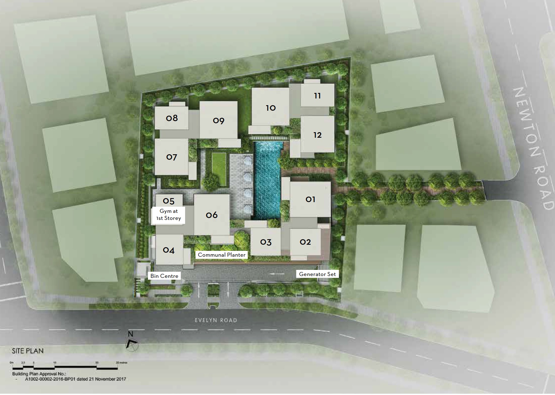 10 Evelyn - Site Plan