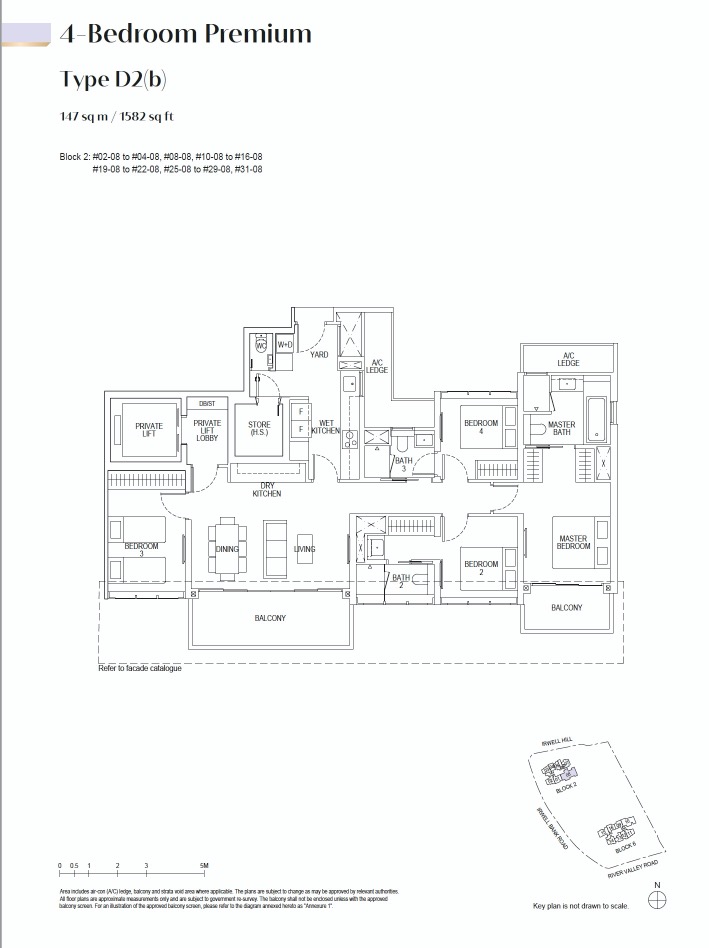 Irwell-Hill-Residences-floor plan 4BR Premium D2