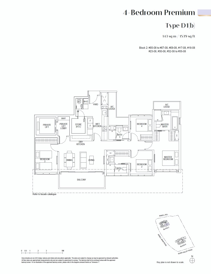 Irwell-Hill-Residences-floor plan 4BR Premium