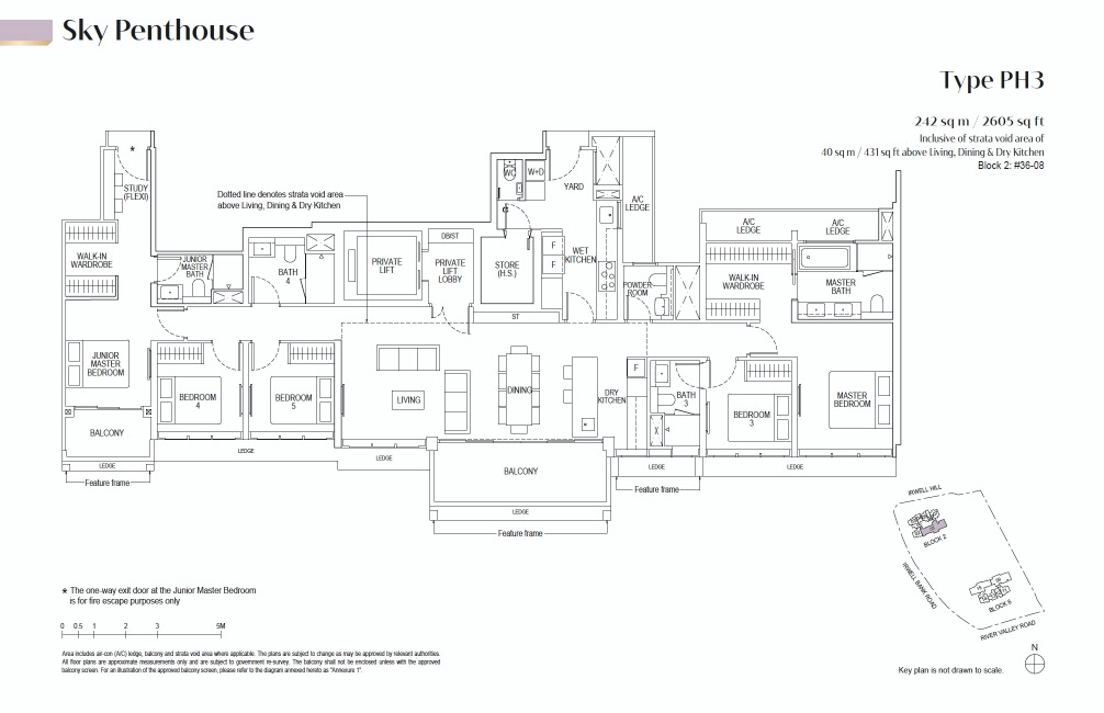 Irwell-Hill-Residences-floor plan Penthouse 3