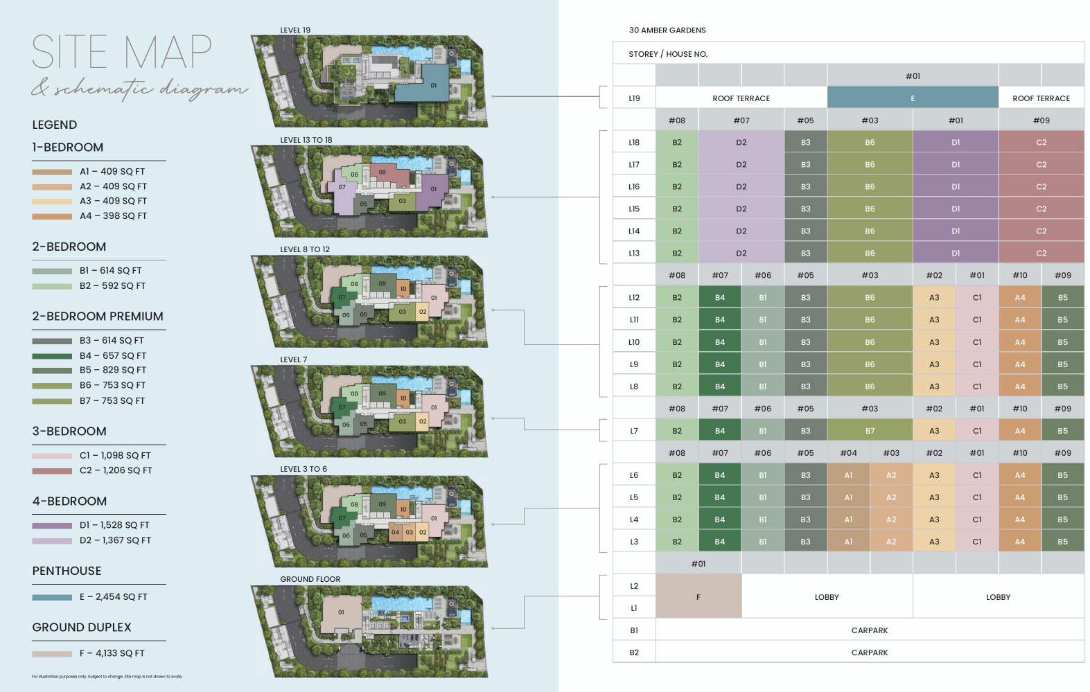 Amber Sea Condo- Site Plan