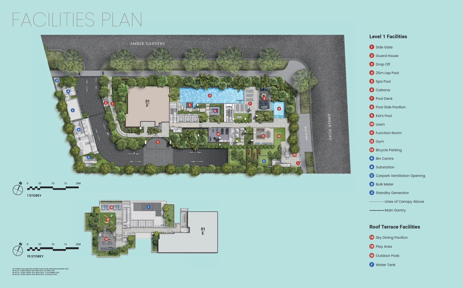 Amber Sea Condo- facilities Plan