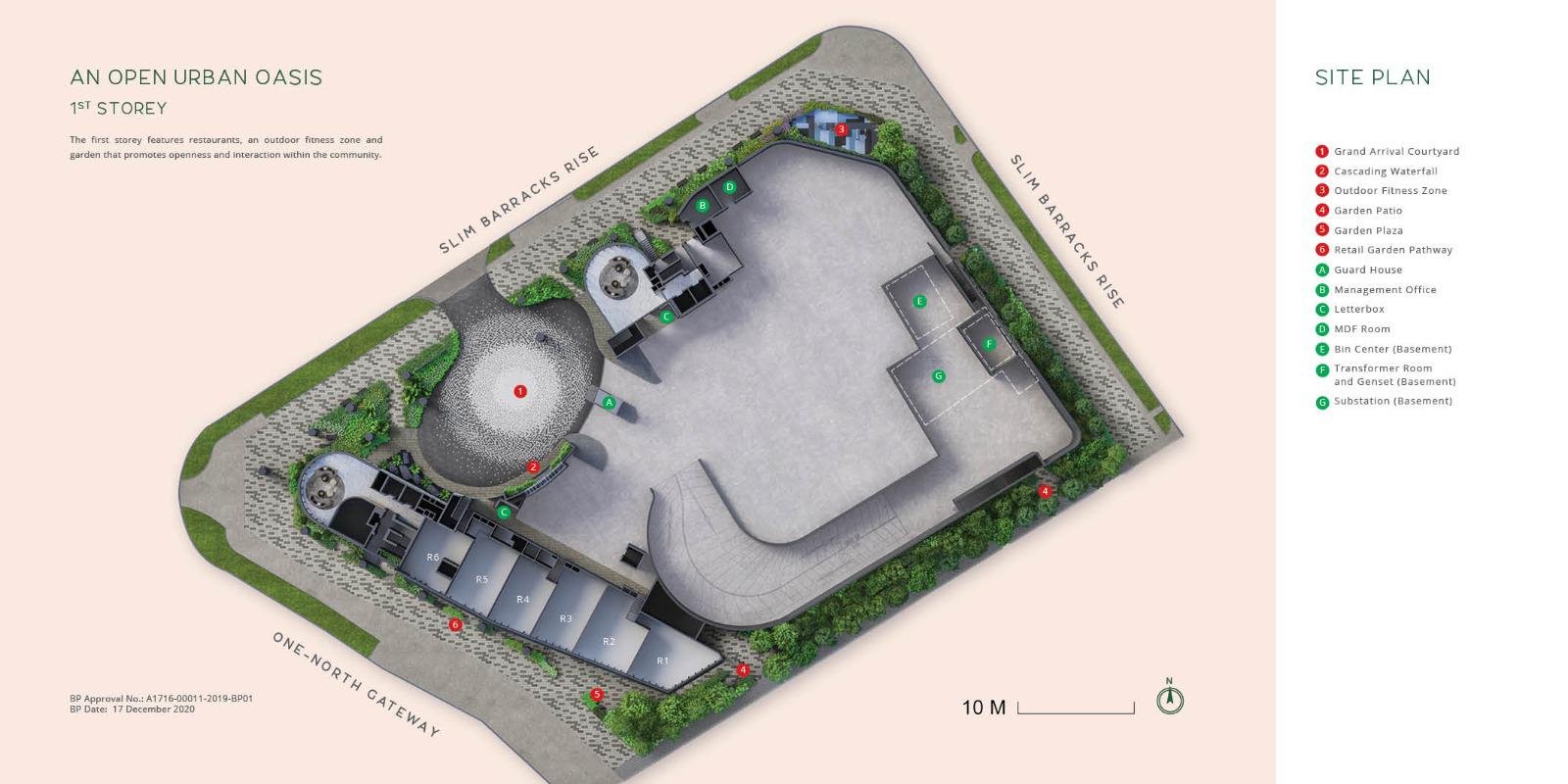 One-North-Eden-Site-Plan-1st-Storey