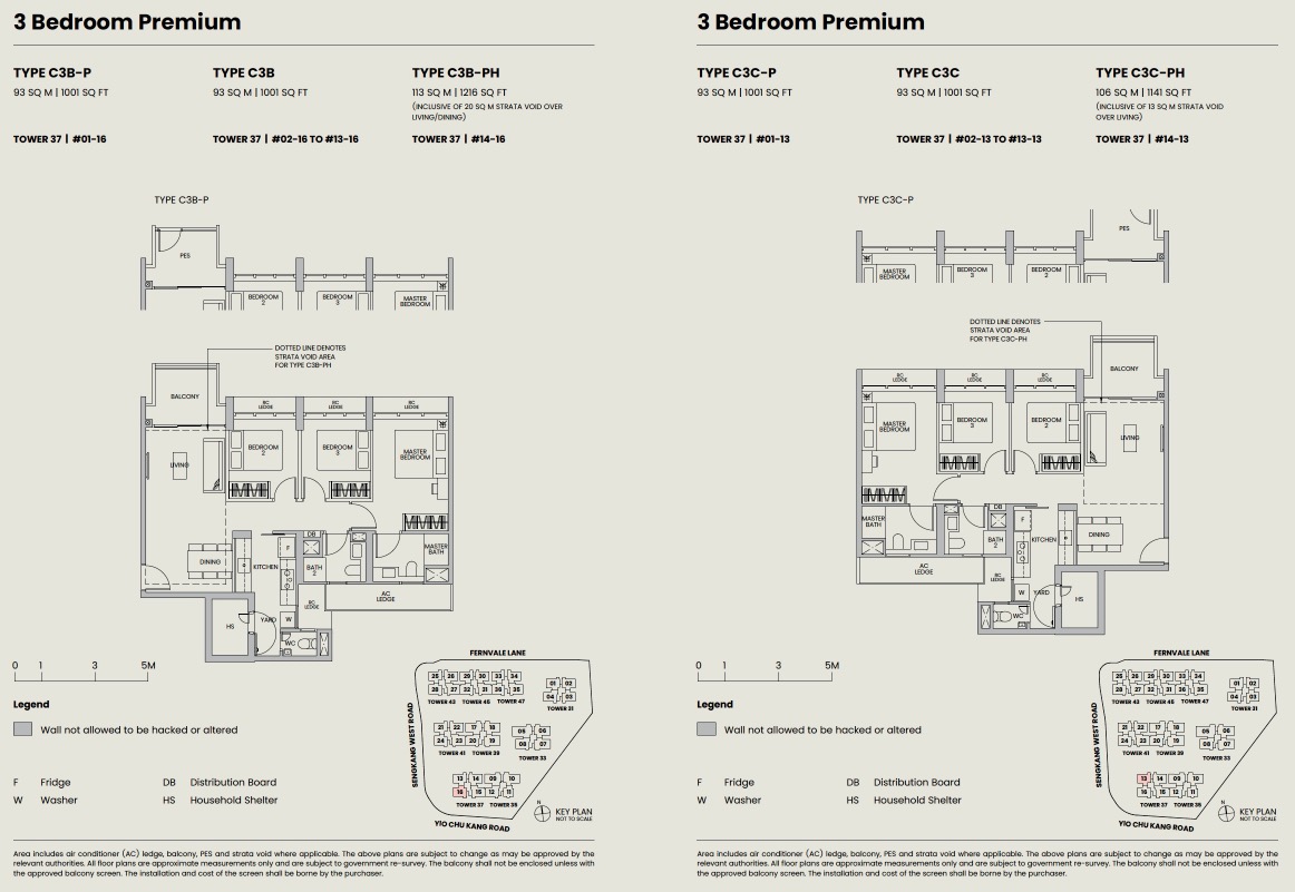 Parc Greenwich EC - floor plan 3BR Premium-2