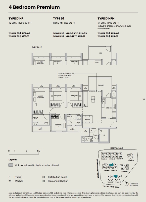 Parc Greenwich EC - floor plan 4BR premium