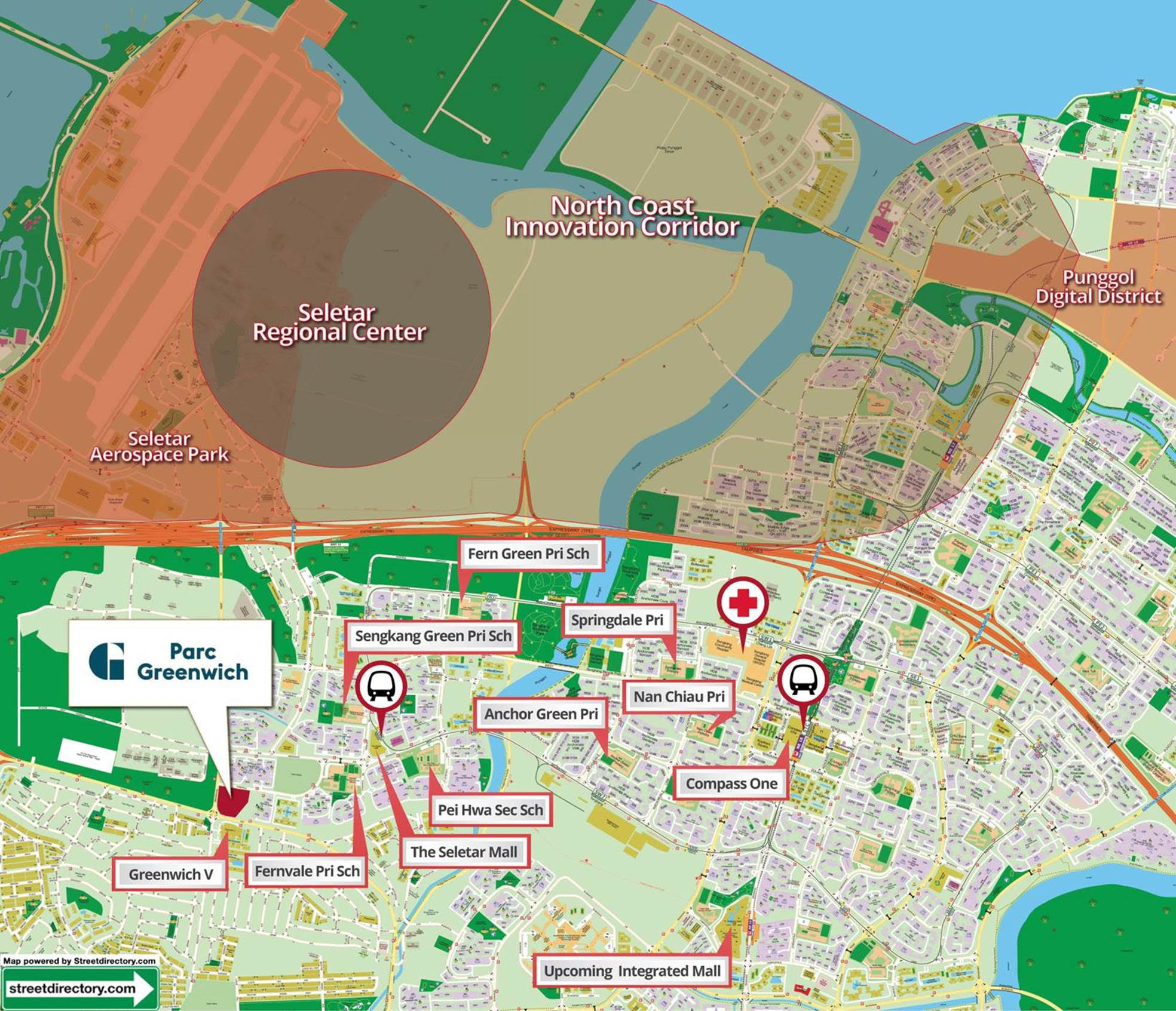 Parc Greenwich EC - location map-5