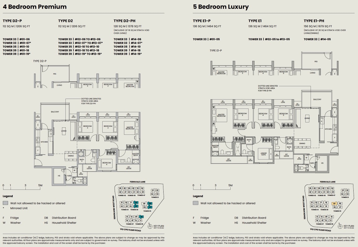 Parc Greenwich EC - showflat 4BR premium & 5BR