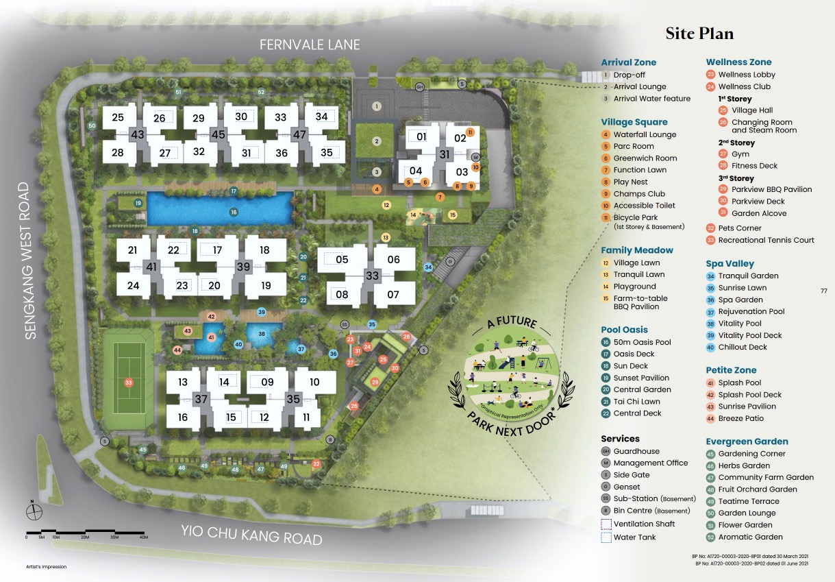 Parc Greenwich EC - site plan-new