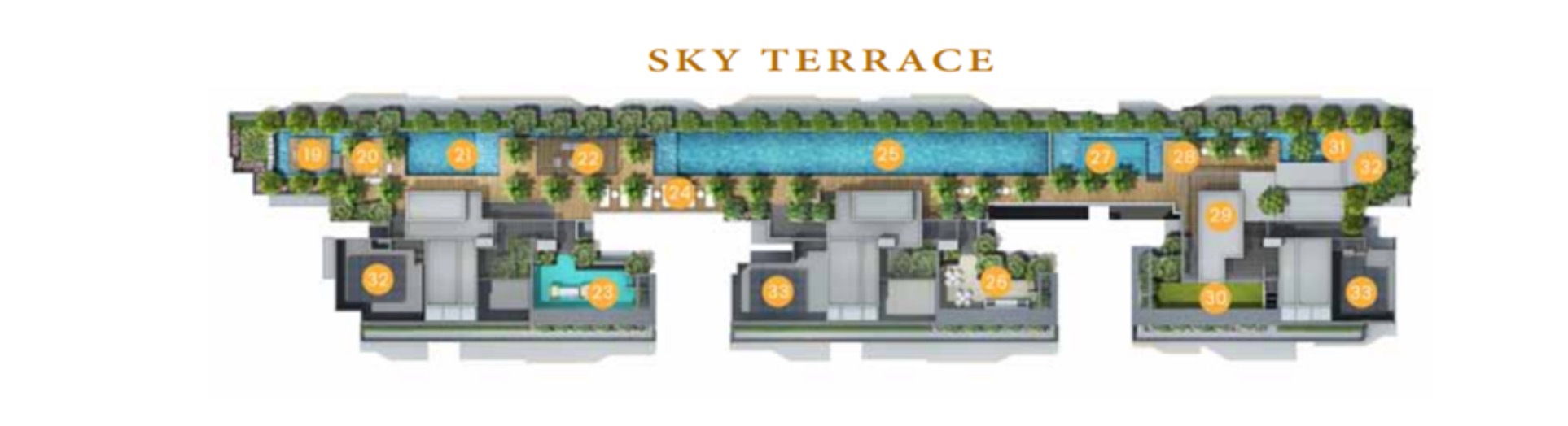 Peak Residence Tuan Sing Site Plan Sky Terrace