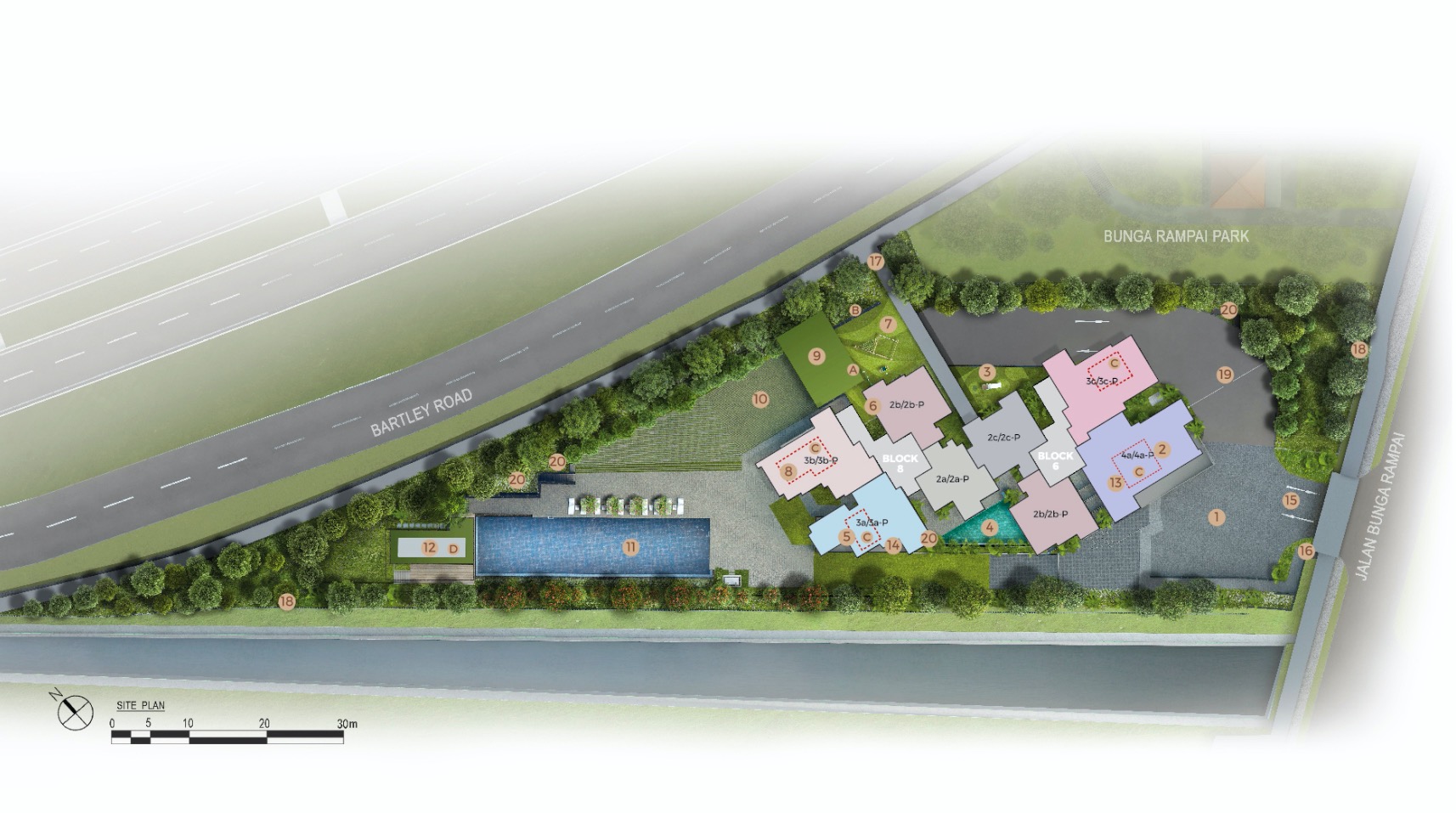 Bartley Vue Site Plan