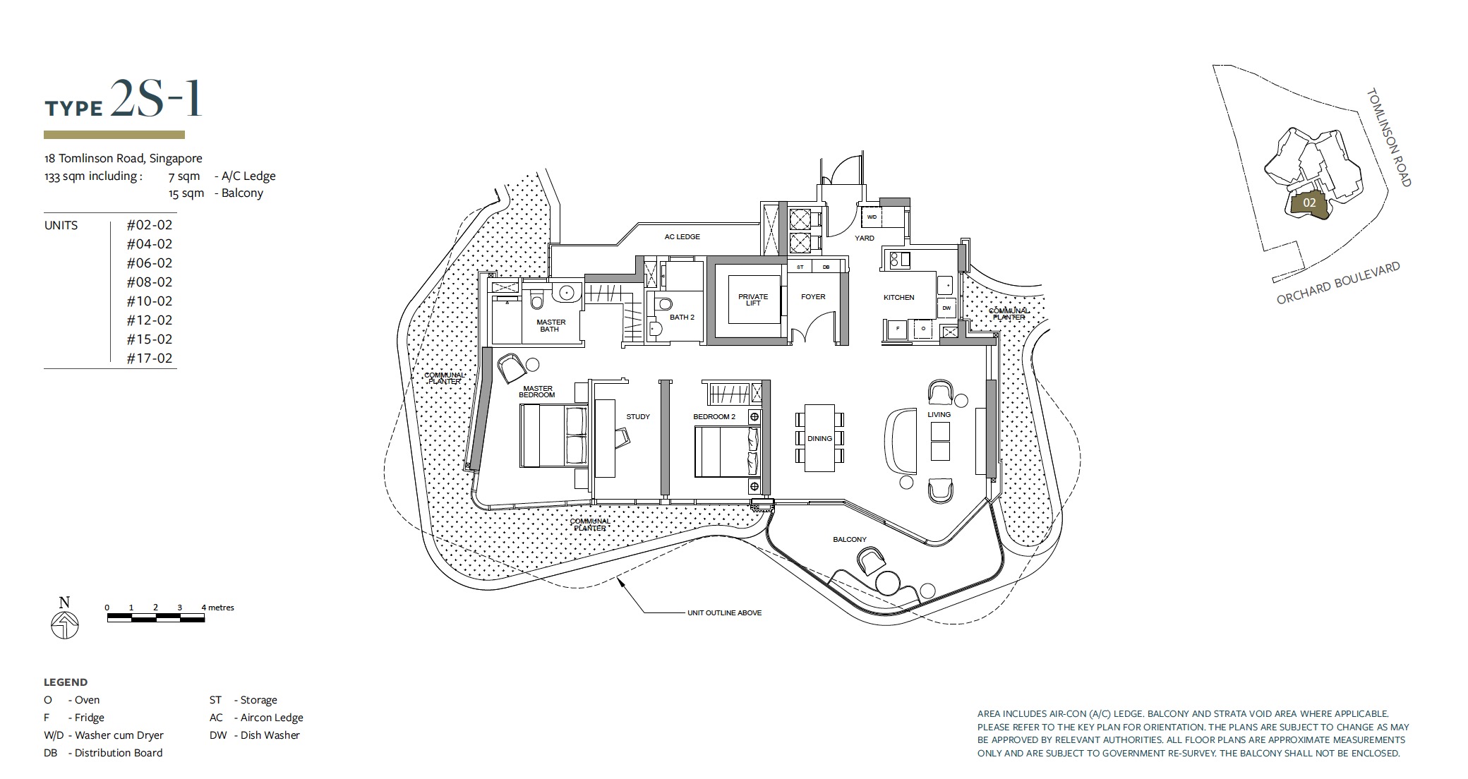 Park Nova floor plan 2S-1