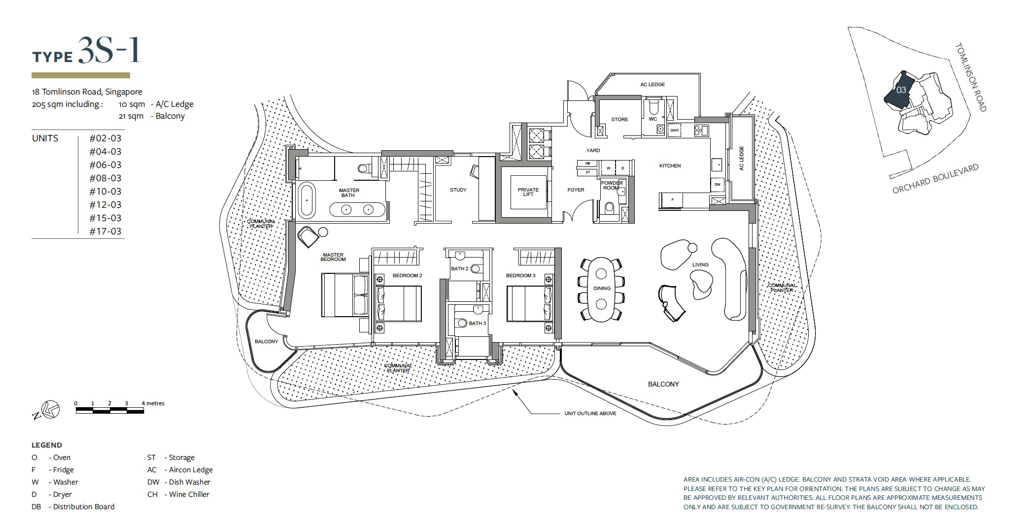 Park Nova floor plan 3S-1