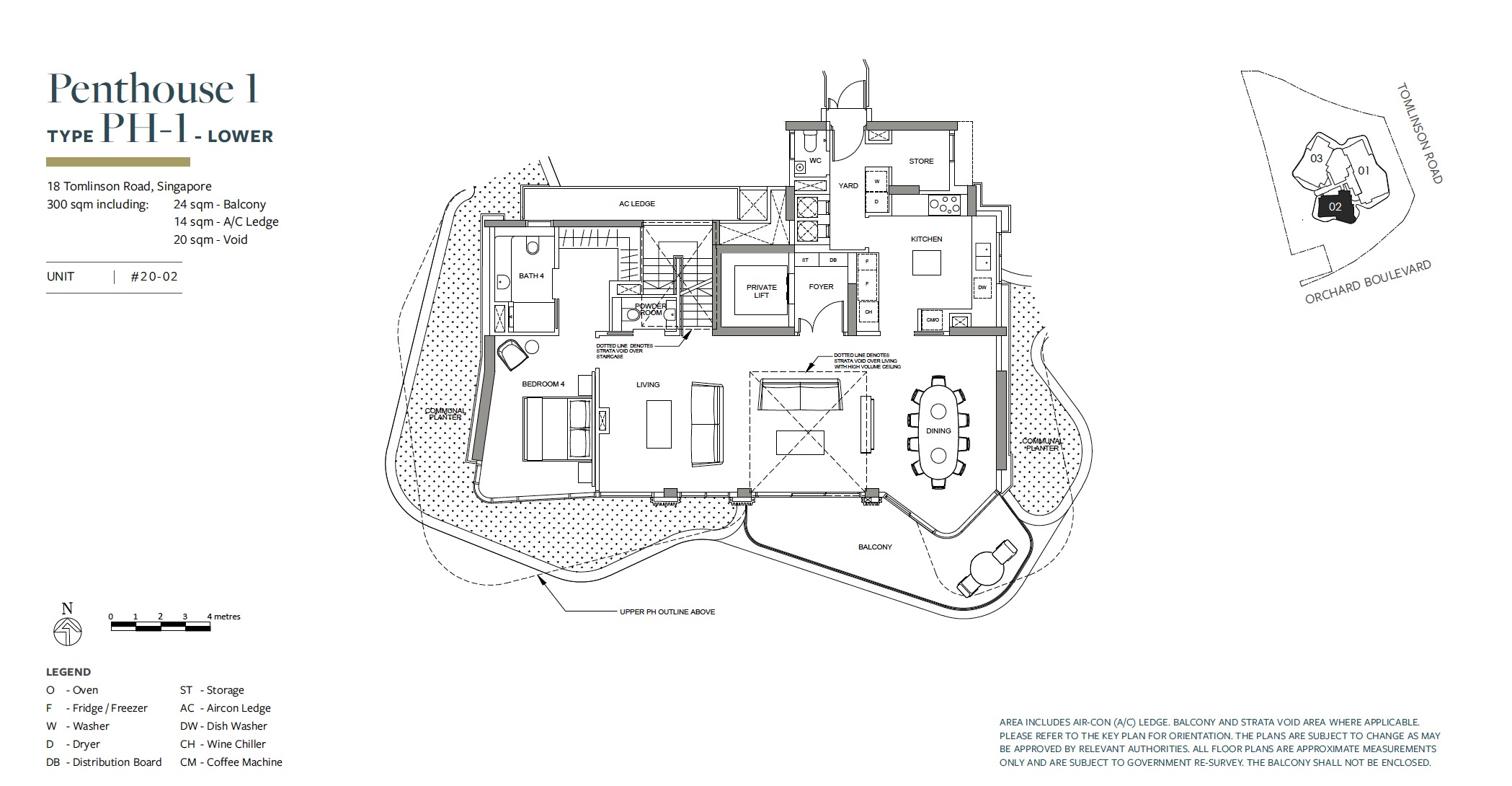 Park Nova floor plan PH-1