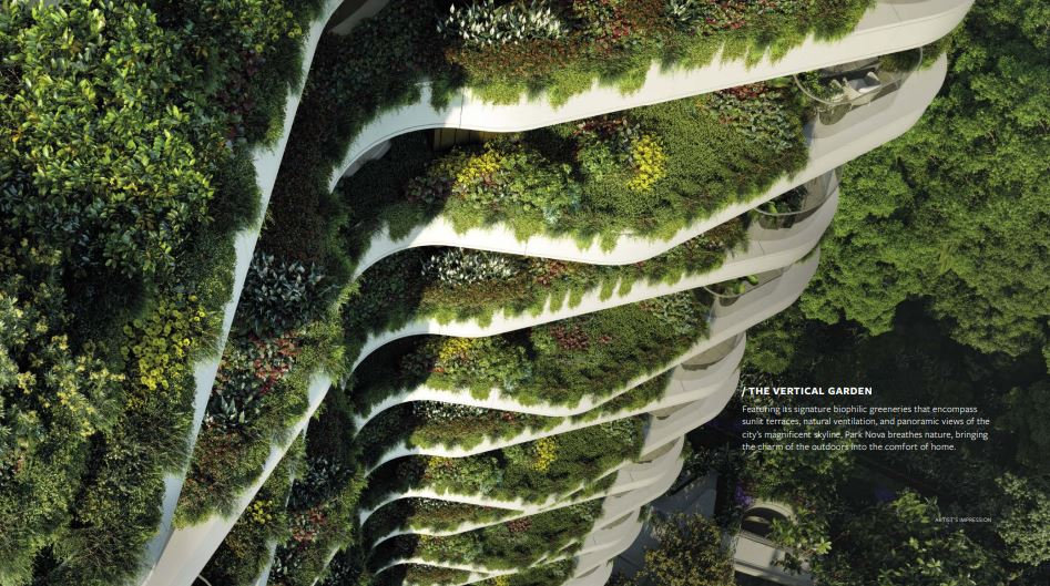 Park Nova vertical garden