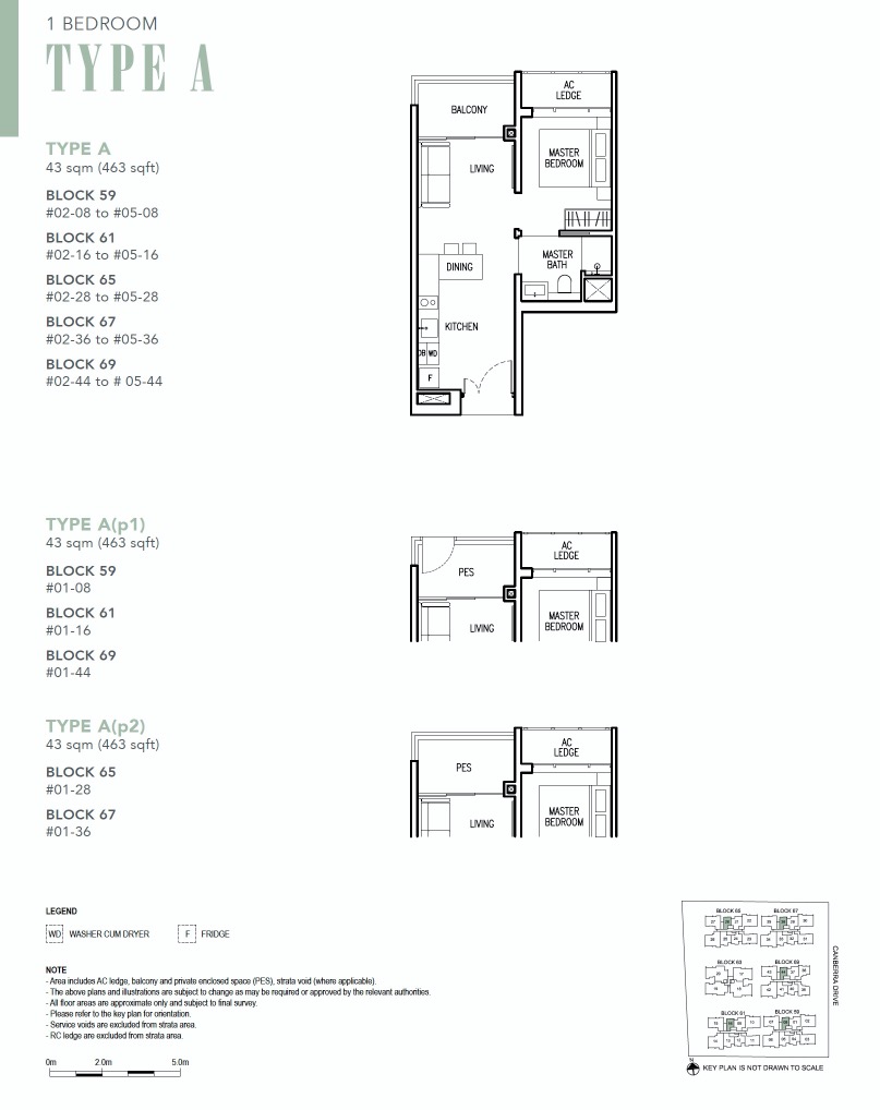 the-commodore floor plan 1BR