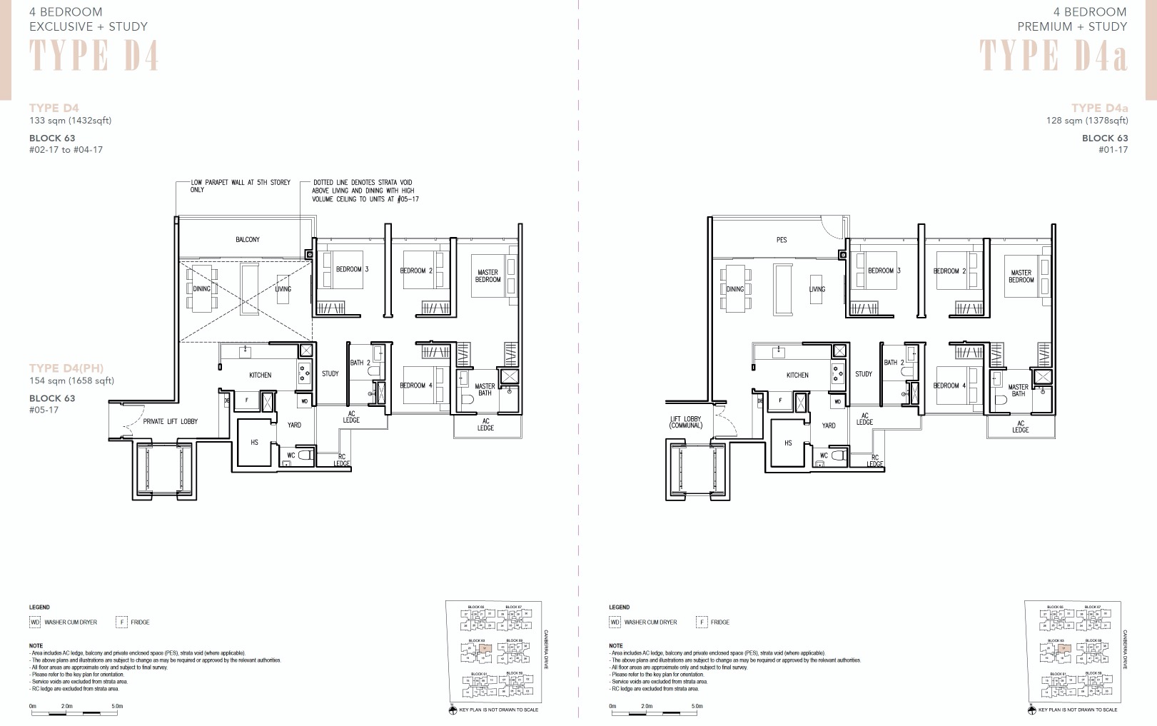 the-commodore floor plan 4BR-3