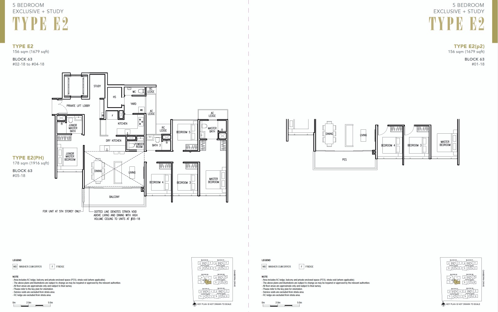 the-commodore floor plan 5BR-1