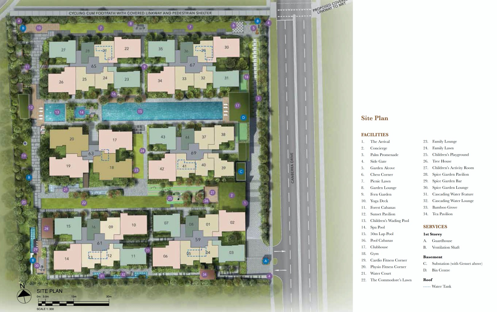 the-commodore site plan