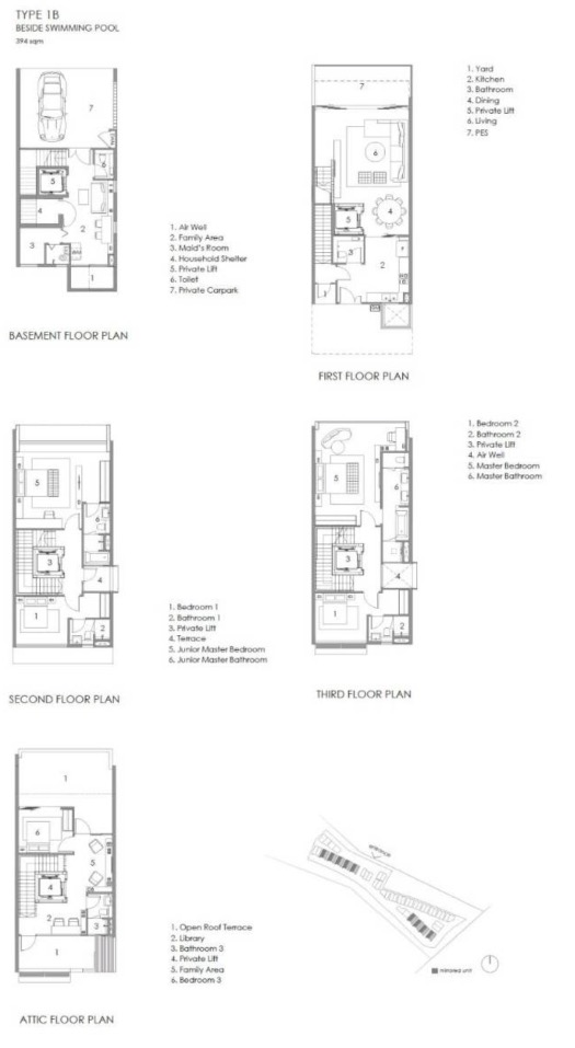 Parkwood Collection-floor plan type 1B