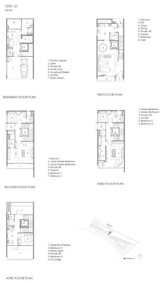 Parkwood Collection-floor plan type 1D