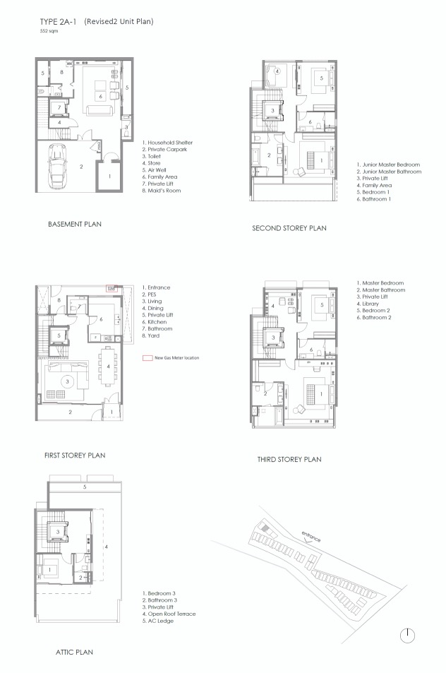 Parkwood Collection-floor plan type 2A-1