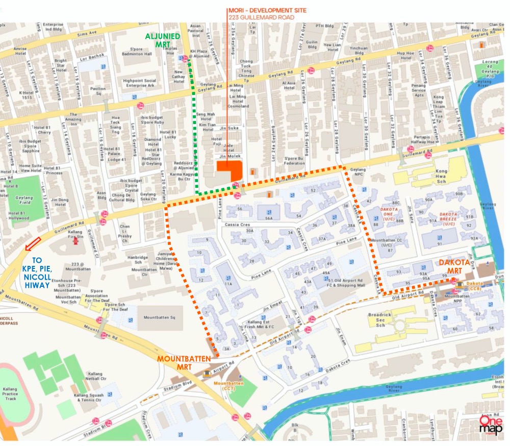 Mori Guillemard Geylang-map new