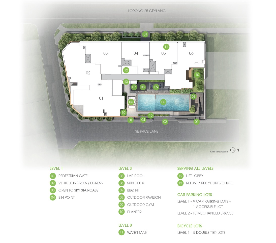 Zyanya Geylang Site Plan new