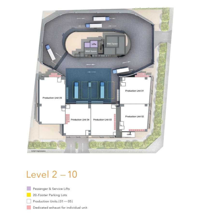 Foodfab Mandai Site Plan Level 2-10